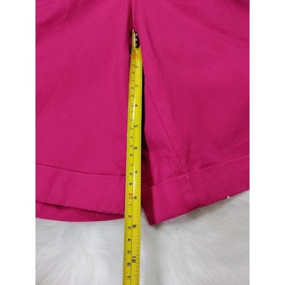 Vintage 90's CHAUS Sport High Waisted Pleat Front Casual Shorts 10 - Picture 5 of 12